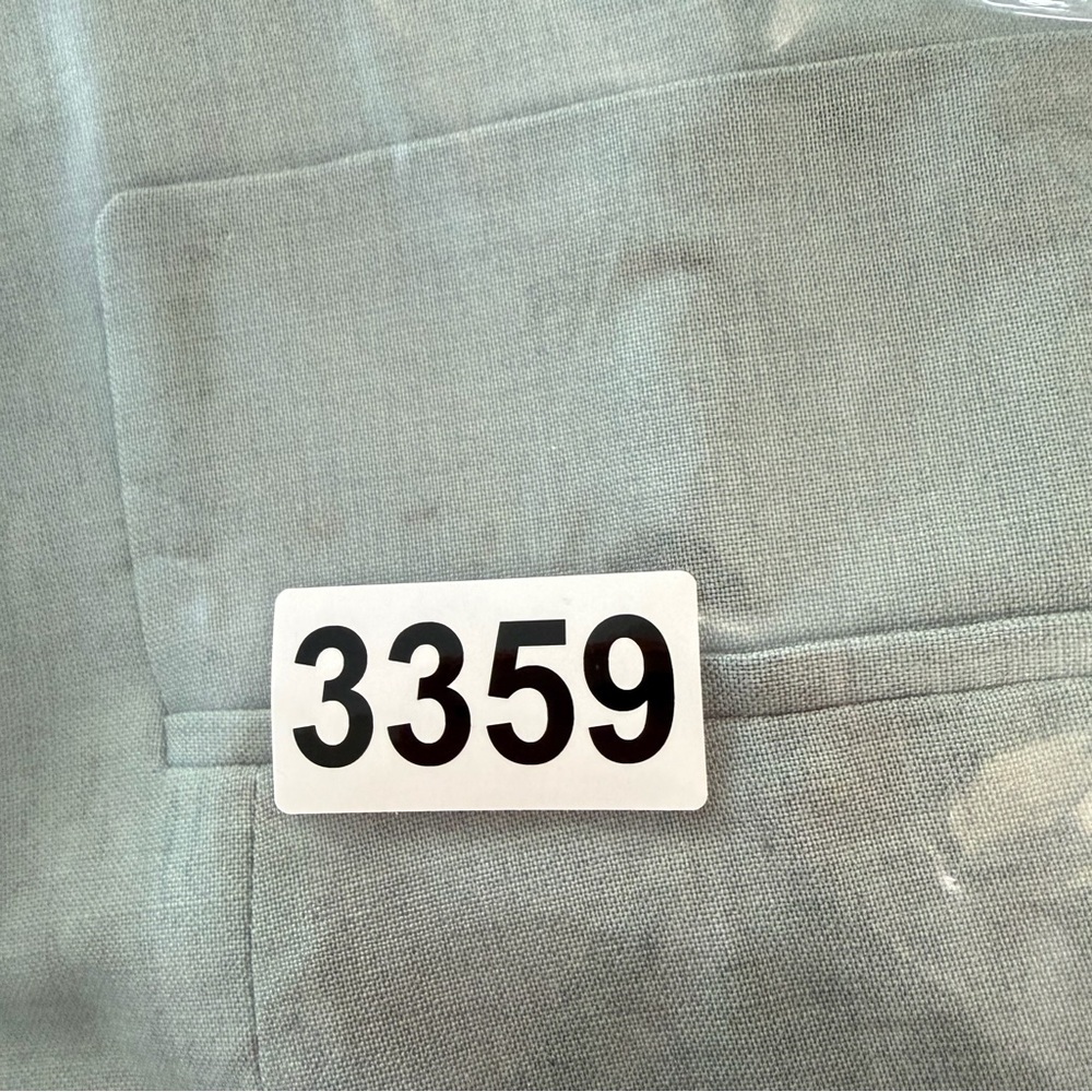 Theory Women's Gray Virgin Wool Blend One Button Blazer Size 4 - 23359 - Picture 9 of 9